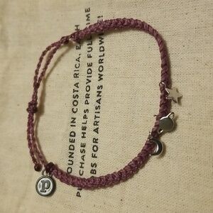 Pura vida multi charmed bracelet